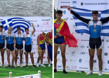 Χρυσή Ελληνική αθλητική τετράδα στο Βουκουρέστι – Ανάμεσά της, ο 16/χρονος Παναγιώτης Μακρυγιάννης από το Πλατανόρρευμα