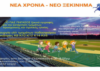 Ξεκινάνε οι προπονήσεις στον Πήγασο Φλώρινας