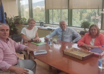 Με την Υφυπουργό Περιβάλλοντος και ενέργειας συναντήθηκε το Εργατικό Κέντρο Κοζάνης για ζητήματα της ΔΕΥΑΚ – Στο επίκεντρο και η απρόσκοπτη λειτουργία της Τ/Θ