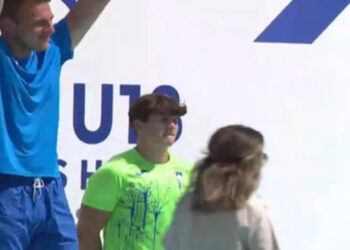 Αργυρό μετάλλιο για τον Νικόλαο Σιδερένιο του Αίολου Μακεδονίας στο Βαλκανικό Στίβου στην Σφυροβολία