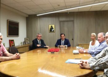 Συνάντηση της Πανελλήνιας Ομοσπονδίας Συνταξιούχων ΔΕΗ με τον Υπουργό Εργασίας κ. Γεωργιάδη Άδωνη