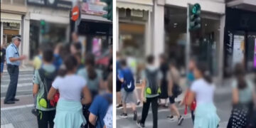 Αστυνομικοί της Τροχαίας Κοζάνης κάνουν βιωματικό μάθημα κυκλοφοριακής αγωγής σε μικρούς μαθητές-VIDEO