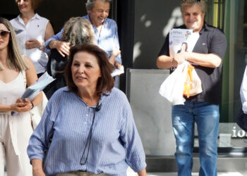 Η Γ. Ζεμπιλιάδου στην αγορά της Κοζάνης