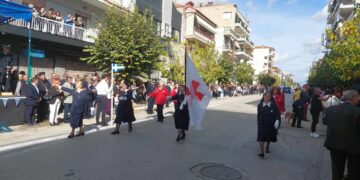 Συμμετοχή του ΠΤ του Ελληνικού Ερυθρού Σταυρού Πτολεμαΐδας στο συνεορτασμό των Ελευθερίων της Πτολεμαϊδας και της Εθνικής Επετείου της 28ης Οκτωβρίου