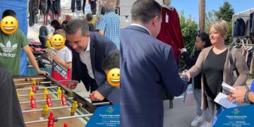 Στην εμποροπανήγυρη των Σερβίων βρέθηκε ο υποψ. περιφ. σύμβουλος Χ. Κάτανας