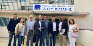 Γιώργος Αμανατίδης: Επίσκεψη σε «Μαμάτσειο», ΔΟΥ Κοζάνης, ΚΤΕΛ και ΣΥΦΦΑΣΔΥΜ