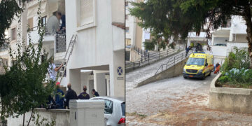 Εξέλιξη ΣΟΚ: Έπεσε τελικά από το μπαλκόνι ο άνδρας που απειλούσε να αυτοκτονήσει στην Κοζάνη