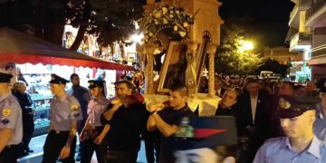 Μέγας Πανηγυρικός Αρχιερατικός Εσπερινός για την εορτή της Οσίας Παρασκευής της Επιβατινής στον Ι.Ν. Αγίου Στεφάνου Πτολεμαϊδος ( ρεπορτάζ της Κούλας Πουλασιχίδου )