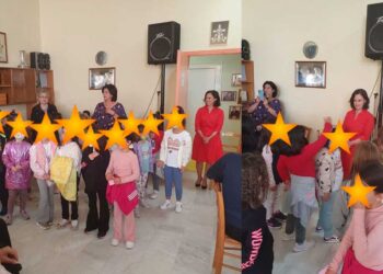 Επίσκεψη στο ΚΑΠΗ Πτολεμαΐδας από τους μαθητές της Β΄ τάξης του 11ου Δημοτικού Σχολείου