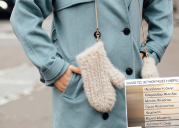 Άρδασσα και Μεσόβουνο Εορδαίας και Βαρικό και Μανιάκι Φλώρινας στις χαμηλότερες θερμοκρασίες ημέρας του Μετέο