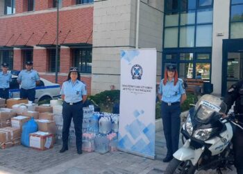 Συγκέντρωση ανθρωπιστικής βοήθειας από τις Αστυνομικές Υπηρεσίες Δυτικής Μακεδονίας για τους πληγέντες στη Θεσσαλία