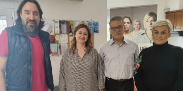 Συνάντηση του δημάρχου Κοζάνης Λ. Μαλούτα με τη γ.γ. Ισότητας & Ανθρωπίνων Δικαιωμάτων Ζ. Δημαδάμα