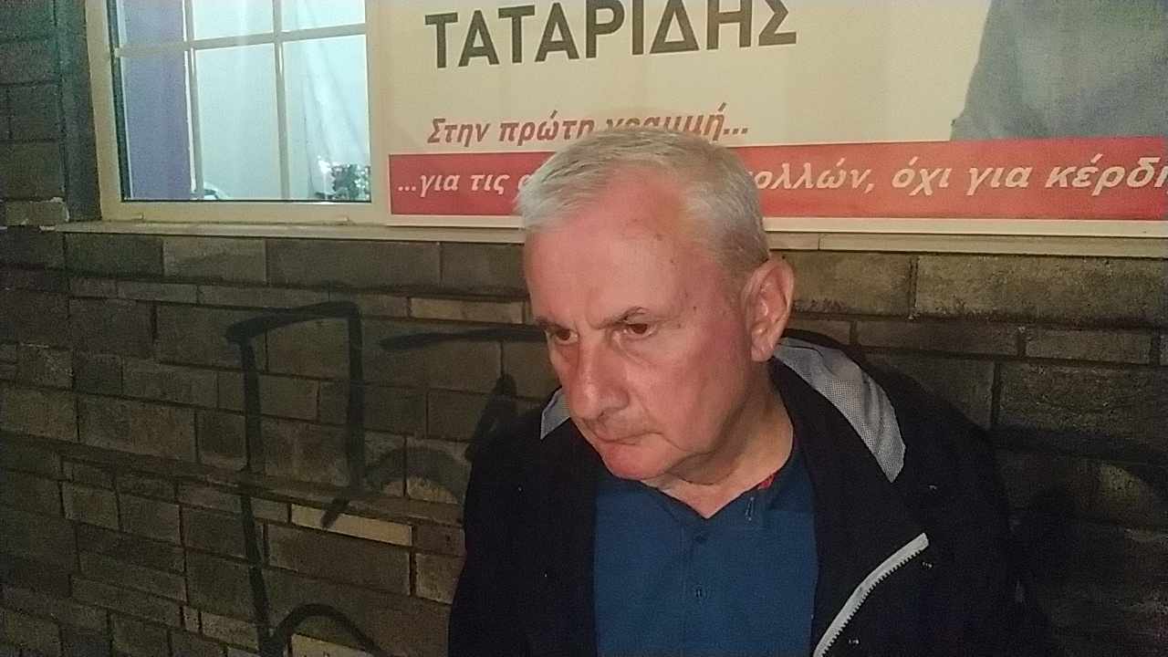 Π. Ταταρίδης: “Ο καθαρός λόγος μας έπεισε ένα μέρος των ψηφοφόρων”