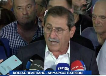 Τρίτη θητεία για τον Κοζανίτη Κώστα Πελετίδη στην Πάτρα