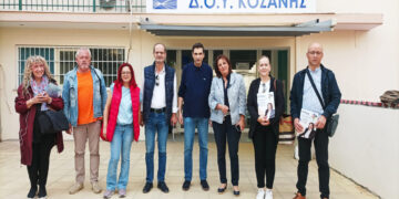 Η  Γ. Ζεμπιλιάδου επισκέφτηκε Υπηρεσίες και Εμπορικά Καταστήματα στην Κοζάνη