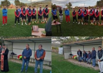 “Αγιάσθηκε” για τη νέα ποδοσφαιρική χρονιά η Δόξα Βερμίου Πύργων (φωτ)