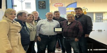 Tο σωματείο ραδιοταξί Κοζάνης «Eurotaxi» τίμησε τον Μιχάλη Παπαδόπουλο