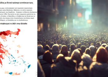 Οι τρεις περιοχές της Ελλάδας όπου οι γεννήσεις ξεπέρασαν τους θανάτους