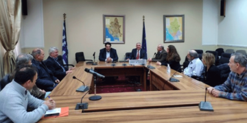 Επίσκεψη Αναπλ. Υπουργού Εσωτερικών Θοδωρή Λιβάνιου στα γραφεία της Αποκεντρωμένης Διοίκησης Ηπείρου-Δ. Μακεδονίας  