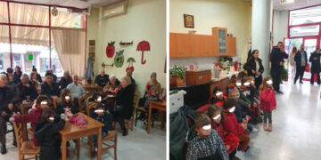 Οι μαθητές του 6ου Νηπιαγωγείου Πτολεμαΐδας βρέθηκαν στο Α΄ ΚΑΠΗ