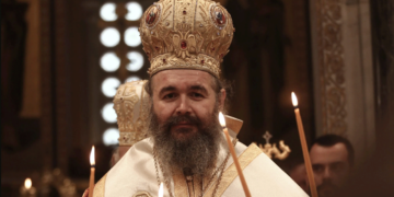 Ο Σεβ. Μητροπολίτης Φλωρίνης Πρεσπών και Εορδαίας κ.κ. Ειρηναίος στον Ι.Ν. Αγ. Κων/νου & Ελένης Αμυνταίου