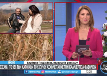 Σισάνι Βοΐου: Το 95% των κατοίκων του χωριού ασχολείται με την καλλιέργεια φασολιών