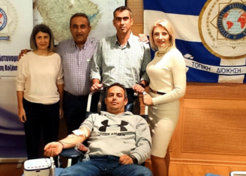 Συμμετοχή της Αστυνομικής Διεύθυνσης Δ. Μακεδονίας στην αιμοδοσία για παιδιά που πάσχουν από μεσογειακή αναιμία