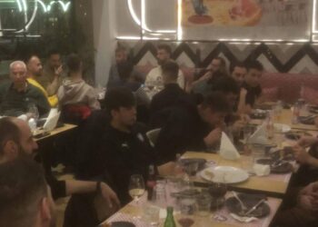 Το τραπέζι στην ομάδα παρέθεσε η διοίκηση του Μέγα Αλέξανδρου Άρδασσας (φώτο)