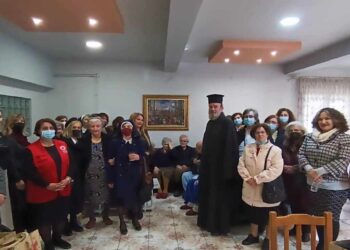 Σε κλίμα συγκίνησης η επίσκεψη ΑΓΑΠΗΣ του ΠΤ Ελληνικού Ερυθρού Σταύρου Πτολεμαΐδας στο “ΑΥΓΟΥΣΤΙΝΕΙΟ” Εκκλησιαστικό Γηροκομείο Φλώρινας ! (ρεπορτάζ της Κούλας Πουλασιχίδου)