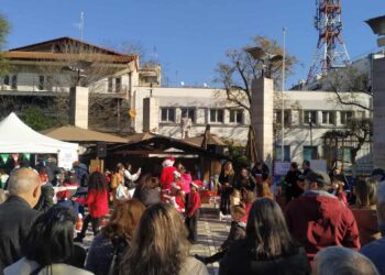 “Οδός Χριστουγέννων” στην Κεντρική Πλατεία της Πτολεμαΐδας