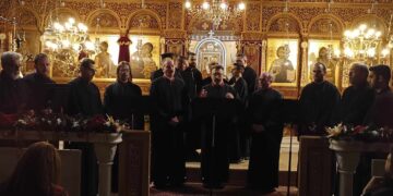 “Ύμνοι Αγγέλων”- Χριστουγεννιάτικο Φεστιβάλ από τα χορωδιακά σύνολα του Βαρβούτειου Ωδείου στον κατάμεστο Ι.Ν. Αγίου Στεφάνου Πτολεμαΐδας (ρεπορτάζ της Κούλας Πουλασιχίδου)