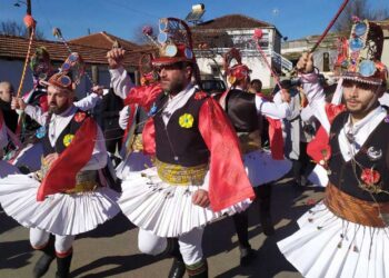 Οι Μωμόγεροι του Αγ. Δημητρίου- Ρυακίου Κοζάνης παρουσιάζονται στη Θεσσαλονίκη