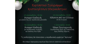 Εορταστικό πρόγραμμα Χριστουγέννων Μικροκάστρου