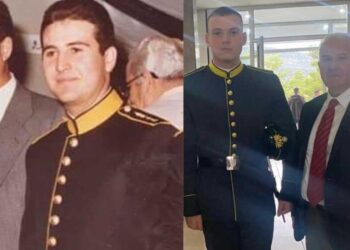 Γ. Κιοσές: Ορκίστηκε Εύελπις ο γιoς του 45 ακριβώς χρόνια μετά την δική του ορκωμοσία