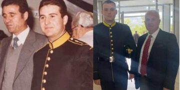 Γ. Κιοσές: Ορκίστηκε Εύελπις ο γιoς του 45 ακριβώς χρόνια μετά την δική του ορκωμοσία