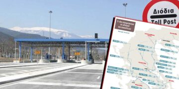 Αυξήσεις στα διόδια - Τι θα πληρώνουν οι οδηγοί κατά τις μετακινήσεις τους σε όλη την Ελλάδα - Χάρτης με τις τιμές