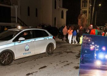 Αναπάντεχη τροπή στα Πετρανά: Ο Άγιος Βασίλης και οι τάρανδοι παγιδεύτηκαν σε μία χιονοθύελλα - Δείτε τι ακριβώς έγινε
