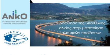 ΑΝΚΟ Δυτικής Μακεδονίας Α.Ε. – Α.Ο.Τ.Α.: Εκδήλωση ενημέρωσης και δημοσιοποίησης του έργου «ΔΙΑΤΟΠΙΚΗ ΣΥΝΕΡΓΑΣΙΑ Προώθηση της υπεύθυνης αλιείας στην μεταποίηση αλιευτικών προϊόντων»