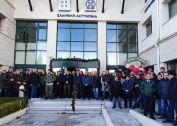 Μήνυμα των Αστυνομικών της Κοζάνης κατά της οπαδικής βίας: «Ενώνουμε τις προσευχές μας για τον συνάδελφό μας»