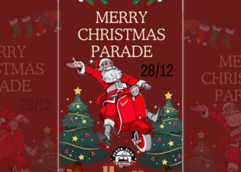 Έρχεται… παρέλαση Αγιοβασίληδων με βέσπες ! – Από το Vespa Club Πτολεμαΐδας!