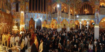 Μέγας Πανηγυρικός Δισαρχιερατικός Εσπερινός στον εορτάζοντα Ι.Ν. Αγίου Στεφάνου Πτολεμαΐδας ( ρεπορτάζ της Κούλας Πουλασιχίδου )