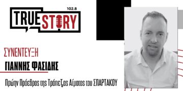 Γ. Φασίδης (Σπάρτακος): Κάλεσμα συμμετοχής σε ανοιχτή προς όλους εθελοντική αιμοδοσία αύριο Τετάρτη 20/12