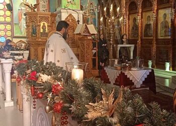 Ο εορτασμός της Αγίας Βαρβάρας στον Ιερό Ναό Αγίου Στεφάνου και Οσίας Παρασκευής Πτολεμαΐδας (της Κούλας Πουλασιχίδου)