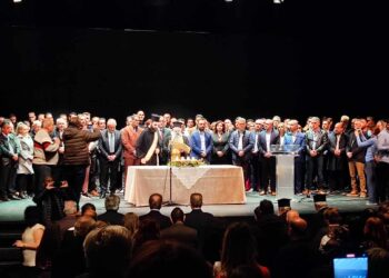 Η ορκωμοσία Κοκκαλιάρη και του νέου Δημοτικού Συμβουλίου στην Κοζάνη(Εικόνες)