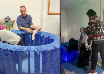 Προσομοίωση φυσικού (μη παρεμβατικού) τοκετού παρακολούθησαν φοιτητές του τμήματος Μαιευτικής ΠΔΜ