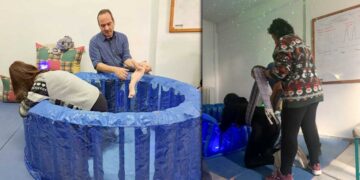 Προσομοίωση φυσικού (μη παρεμβατικού) τοκετού παρακολούθησαν φοιτητές του τμήματος Μαιευτικής ΠΔΜ