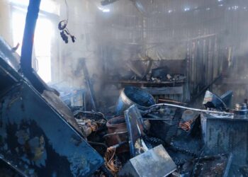 Μεγάλη φωτιά σε οικία στο Πρωτοχώρι Κοζάνης