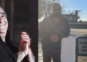 Θάνατος Βασίλη Καρρά: Ο Στέφανος Κωτσίδης από το Εμπόριο στην κηδεία του μεγάλου τραγουδιστή και στην "Πλατεία Βασίλη Καρρά"