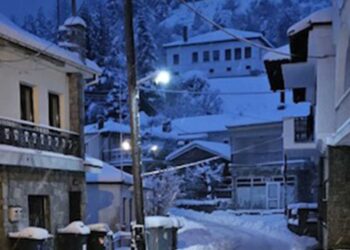 Ντύθηκε στα λευκά η Κλεισούρα (φώτο)