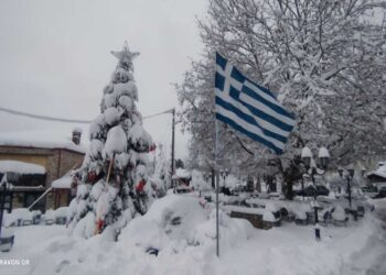 Όμορφες φωτογραφίες από την χιονισμένη Βλάστη